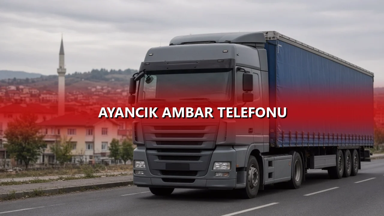 Ayancık Ambar Telefonu