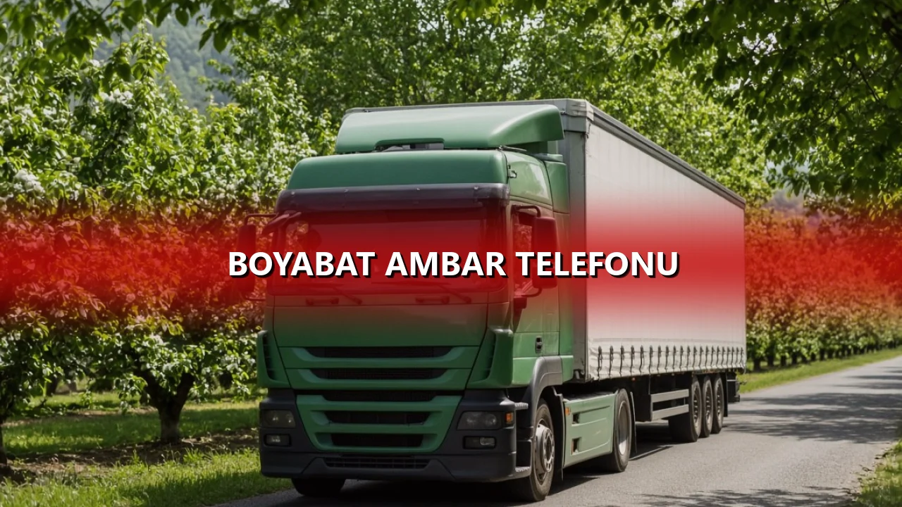 Boyabat Ambar Telefonu