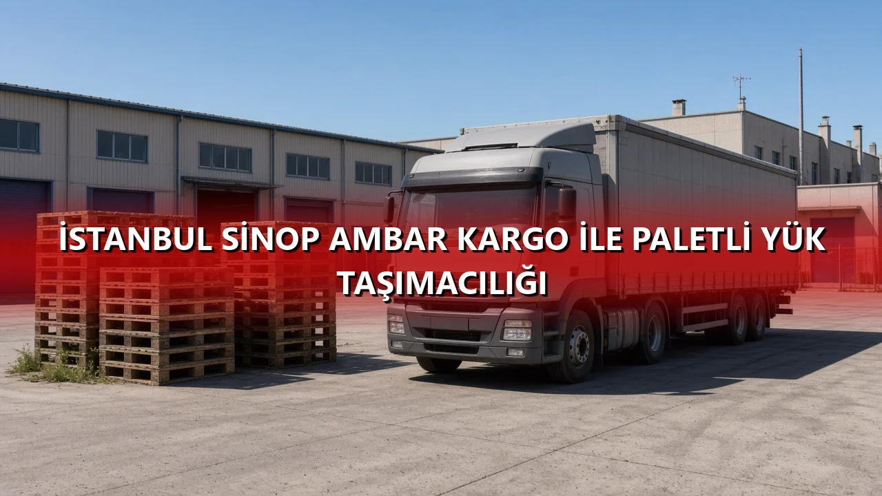 İstanbul Sinop Ambar Kargo İle Paletli Yük Taşımacılığı