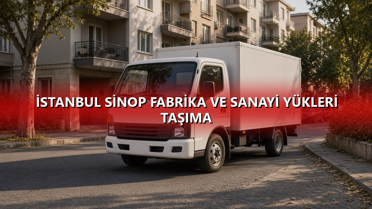 İstanbul Sinop Fabrika ve Sanayi Yükleri Taşıma